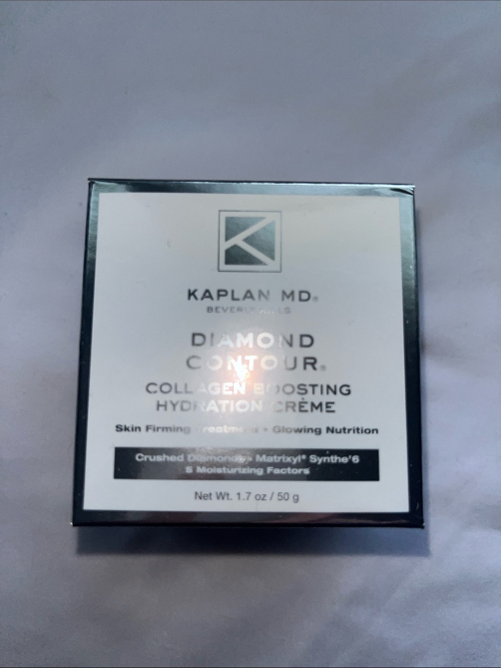 Kaplan MD Diamond Contour collagen boosting hydration crème never opened